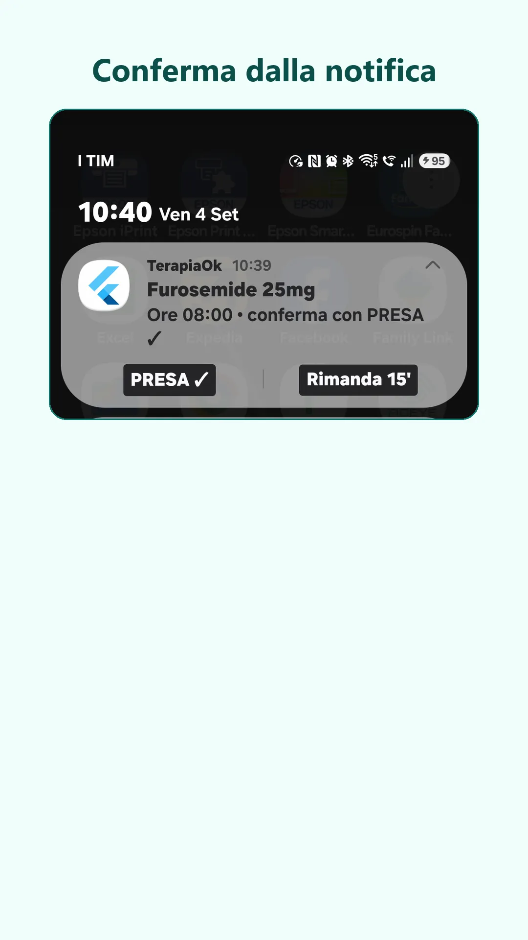 L'allarme non si zittisce da solo